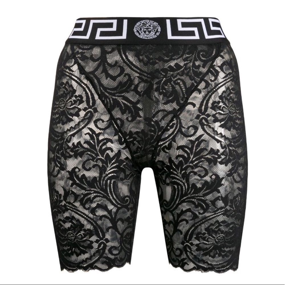 *VERSACE LACE SHORTS*